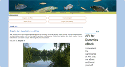 Desktop Screenshot of angeln-alex.de